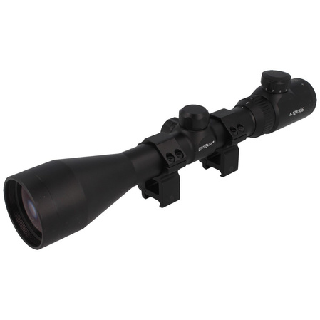 Lensolux Rifle Scope 4-12x50E/WA, illuminated Mil-Dot reticle (19440)