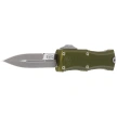 Microtech Hera II Mini Bayonet OTF Knife OD Green Aluminum, Apocalyptic M390MK by Tony and Sean Marfione (1701M-10APOD)