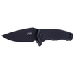 Kubey Knife Cadmus Black G10, Dark Stonewashed by Max (KU055B)