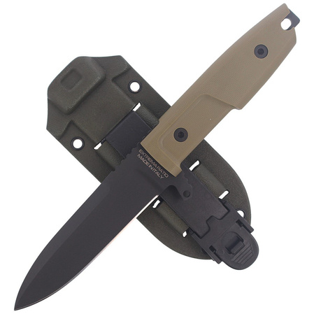 Nóż Extrema Ratio E.C.M. Cobra Green G10, DLC N690 (04.1000.0095/BLK)