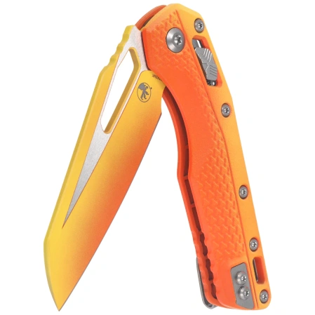 Microtech MSI Ram-Lok S/E Knife Tri-Grip Sunrise Polymer, Sunrise M390MK by Tony Marfione (210T-1PMLPSUS)