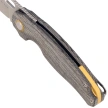 Nóż składany Kizer Seagull Gray Micarta, Satin 14C28N (V3770A1)