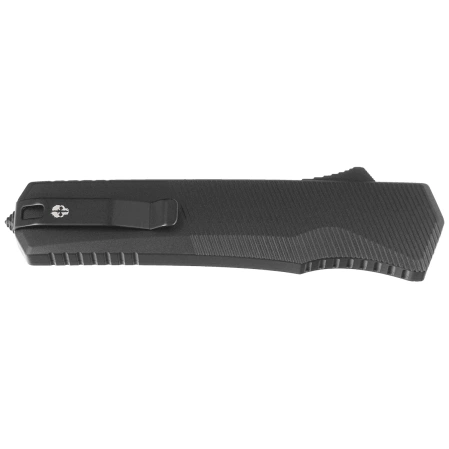 Tekto A5 Spry T/E OTF Knife Black Aluminum, Black CPM S35VN