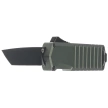 Tekto A2 Badger Mini T/E OTF Knife OD Green Aluminum, Black D2