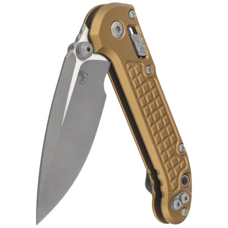 Microtech LUDT Ram-Lok S/E Knife Tan Frag Aluminium, Apocalyptic M390MK by Tony Marfione (1135RL-10APFRTA)