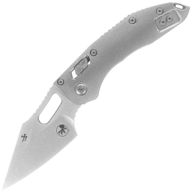 Microtech Marfione Select Stitch Ram-Lok S/E Knife Titanium, Double Vapor Blast HW, Stonewashed M390MK by Borka Blades and Tony Marfione (169RL-10MS1)