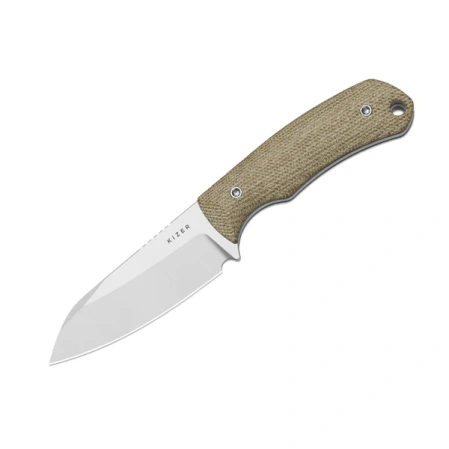 Nóż Kizer Field Mouse Gold Camo FatCarbon, Black CPM-3V by Jakeb Ginsberg (1135A4)