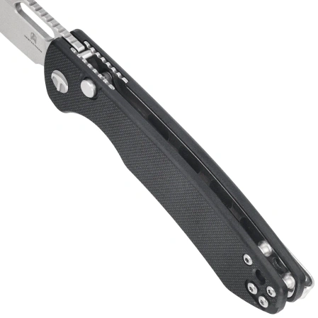 Nóż składany Bestechman Firebird Black G10, Satin / Stonewashed D2 (BMK05A)
