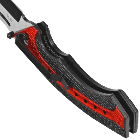 Nóż składany Herbertz Black-Red Aluminium, Black 420 (10000350)