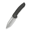 WeKnife Micro Trogon Tiger Stripe Titanium, Satin M390 by Brian Brown (WE24043-3)