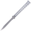 Nóż składany motylek Martinez Albainox Big Balisong Chrom, Mirror Finish (02052-C)