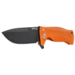 LionSteel SR11A Orange Aluminium, Black Sleipner by Molletta (SR11A OB)