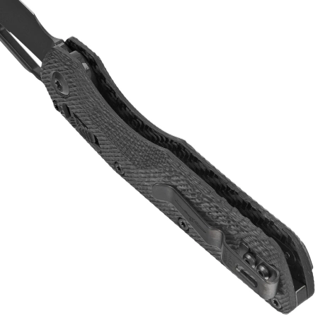 Microtech MSI S/E Signature Knife Fluted Carbon Fiber, Shadow DLC M390MK by Tony Marfione (210-1DLCTFLCFS)