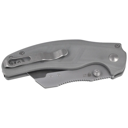 Nóż składany Kizer C01C Uti 1 Gray G10, Bead Blasted 5Cr15MoV by Sheepdog Knives (V3488.29JSA1)
