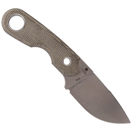 Viper Berus 1 Green Canvas Micarta, Stonewashed M390 by Tommaso Rumici Knife (VT4012CG)