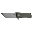 Bestech Kendo Knife Army Green G10, Stonewashed / Satin D2 (BG06B-1)