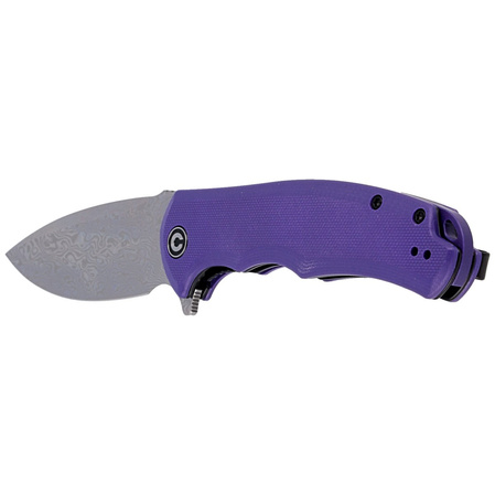 Nóż składany Civivi Praxis Purple G10, Damascus (C803DS-2)
