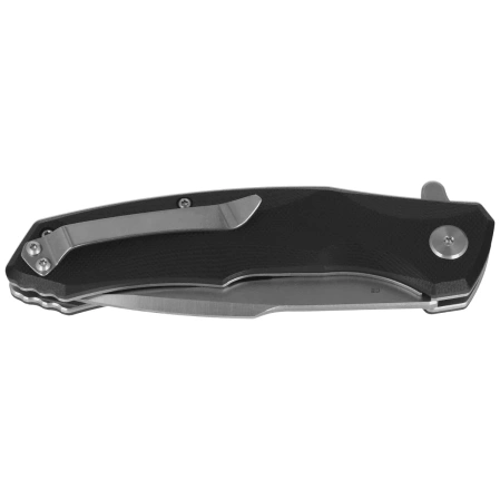 Bestech Warwolf Black G10, Stonewashed/Satin D2 knife (BG04A)