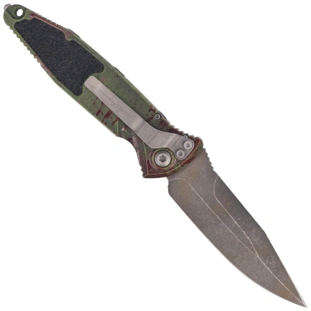 Microtech Socom Elite Auto S/E Signature Automatic Knife Outbreak Aluminium, Outbreak M390MK by Tony Marfione (160A-1OBSS)
