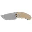 Nóż składany Remette Wild Species GC103-C Brown G10, Fine Hand Grinding 14C28N