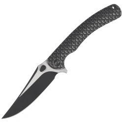 WeKnife Dracarys LE No ???/199 Black Titanium, Black Stonewashed / Satin M390 (WE25061B-5)