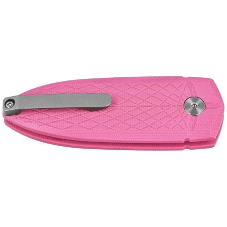 Bestech QUQU Knife Pink G10, Satin 14C28N by Gogo (BG57A-2)