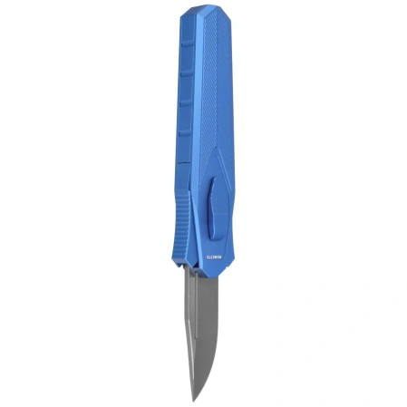 Remette RT-Swordfish CP Knife Blue Aluminum/Fat Carbon, Stonewashed 14C28N (ZL103C3)