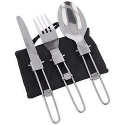 Barbaric Folding Camping Cutlery Set (11022)