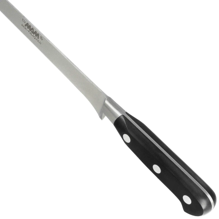 Nóż kuchenny MAM Professional Forged Ham Slicing Black Polimer, Polished X50CrMoV15 (66812)