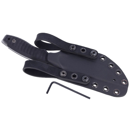 Maserin L.E.O. 919/G10N Knife Black G10, Stonewashed N690 by Tommaso Rumici