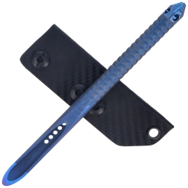 Microtech TAC-P Mini Spike Marfione Select Antique Blue Titanium by Tony Marfione (112M-MS1)