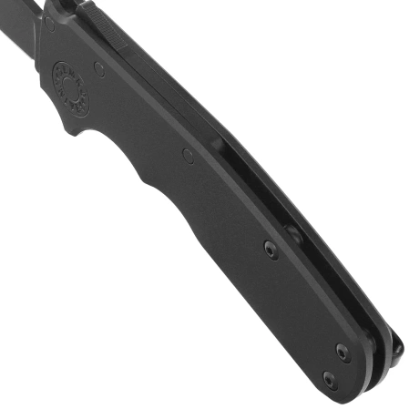 Demko Shark-Cub Stealth Slicer Shark Knife Black Aluminum, DLC CPM 20CV by Andrew Demko (SC-20CV-ALUM-DLC-BLK-SS)