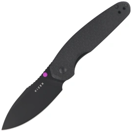 Nóż składany Kizer Meteora Black Aluminum, Black PVD Nitro-V by Evgeniy Bulychev (V3730A2)