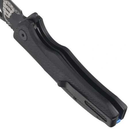 ASP Police Duty ''Battle Rattle'' Knife Black G10, Black PVD AUS-8 (55737)