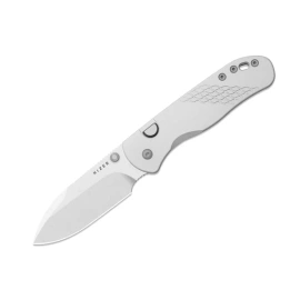 Kizer Drop Bear 292 AirTi Knife Silver Aluminum, Satin M390 by Azo (K3619.292BD4)