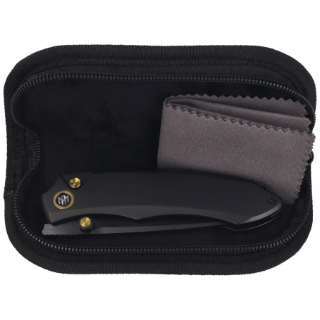 Remette Wild Species Knife Black Titanium, Black DLC M390 (WD108-N2)