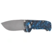 Nóż składany Maserin Frontier 634/CFB Black-Blue Carbon Fiber, Stonewashed Nitro X7