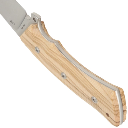 Viper Gianghi Olive Wood, Satin N690Co by Fabrizio Silvestrelli Knife (V4880UL)