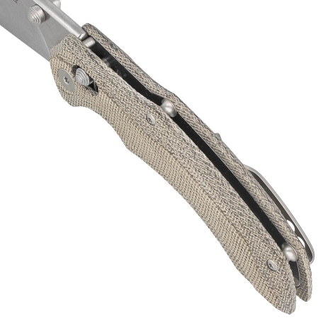 Viper Oniro Green Canvas Micarta, Stonewashed MagnaCut by Denis Simonutti (V6012CG)