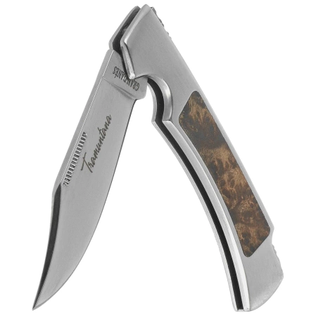 Nóż składany Tramuntana Decor Habitat Great Dane Root Wood/Steel, Mirror 440 (N93M)