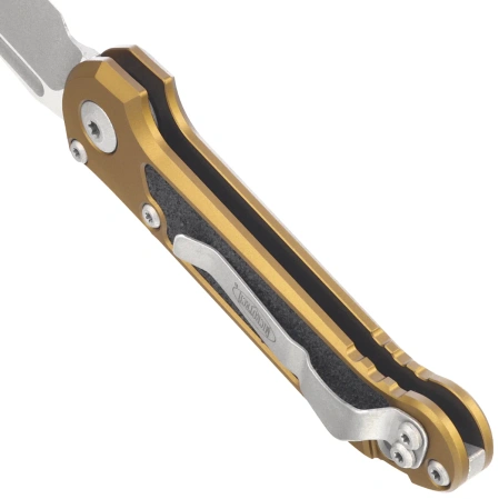 Microtech LUDT Gen III T/E Automatic Knife Tan Aluminium, Apocalyptic M390MK by Tony Marfione (1136-10APTA)