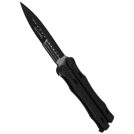Balisong Knife Martinez Albainox Black Finish (02099)