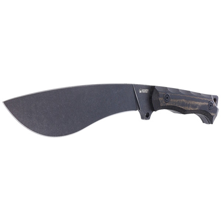 Nóż Kubey Destroyer Kukri Black Micarta, Dark Stonewashed (KU241D)