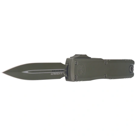 Microtech Ultratech Gen IV D/E OTF Knife Cerakote OD Green Aluminium, Cerakote OD Green M390MK by Tony Marfione (11224-1COD)