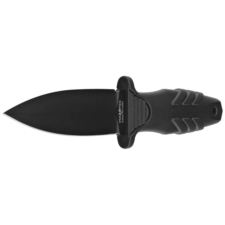 Nóż Fox FKMD Tactical Elementum Dagger S/E Black PP/TPE, Black Idroglider N690Co (FX-647)