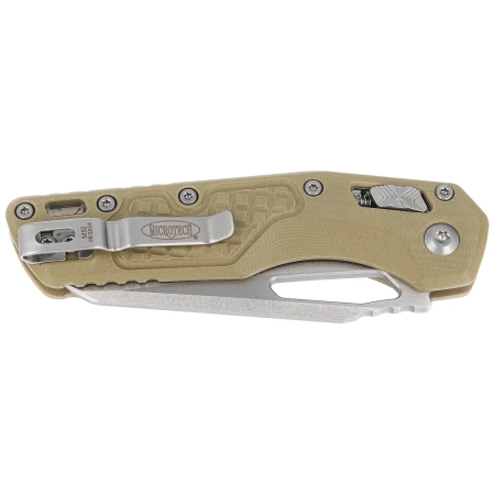 Microtech MSI S/E Knife OD Green Frag G10, Stonewashed M390MK by Tony Marfione (210-10FRGTOD)
