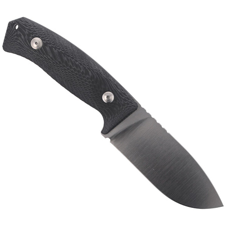 LionSteel Bushcraft Micarta Black / Fixed Satin Blade (M3 MI)