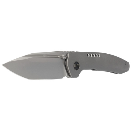 Nóż składany WE Knife Trogon Gray Titanium, Silver Bead Blasted CPM 20CV by Brian Brown (WE22002-1)