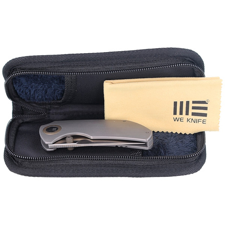 WE Knife Thug Gray Titanium, Satin CPM 20CV by Matt Christensen (2103A)