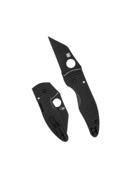 Spyderco MicroJimbo SALT Knife Black G10, Black DLC MagnaCut by Michael Janich (C264GMCBKP)
